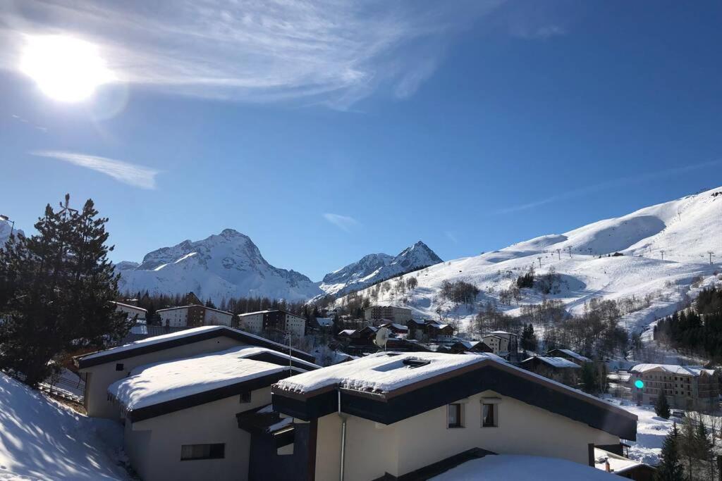 Petit appartement Labellise Les 2 Alpes residence Arc en Ciel telesiege Petite Aiguille appartement pied des pistes 11