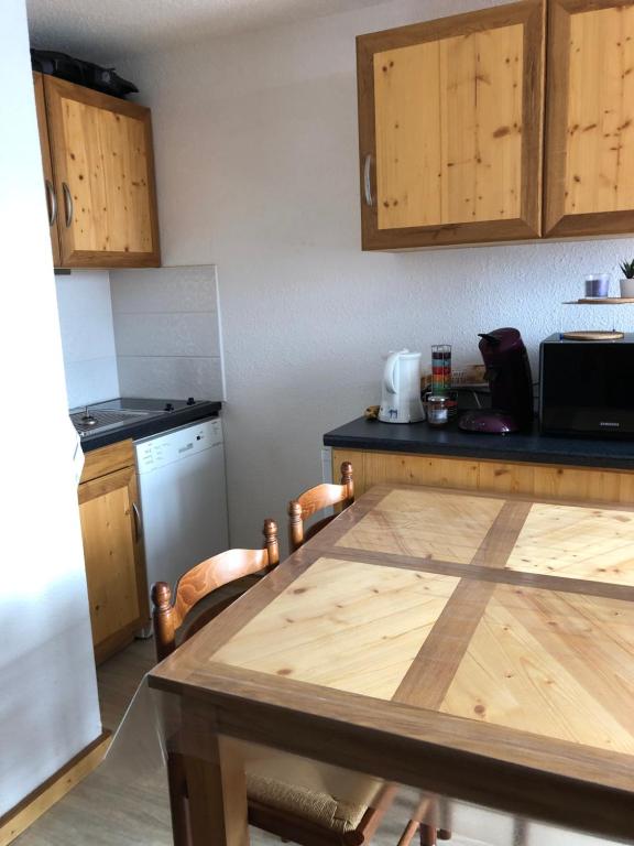 Petit appartement Labellise Les 2 Alpes residence Arc en Ciel telesiege Petite Aiguille appartement pied des pistes 3