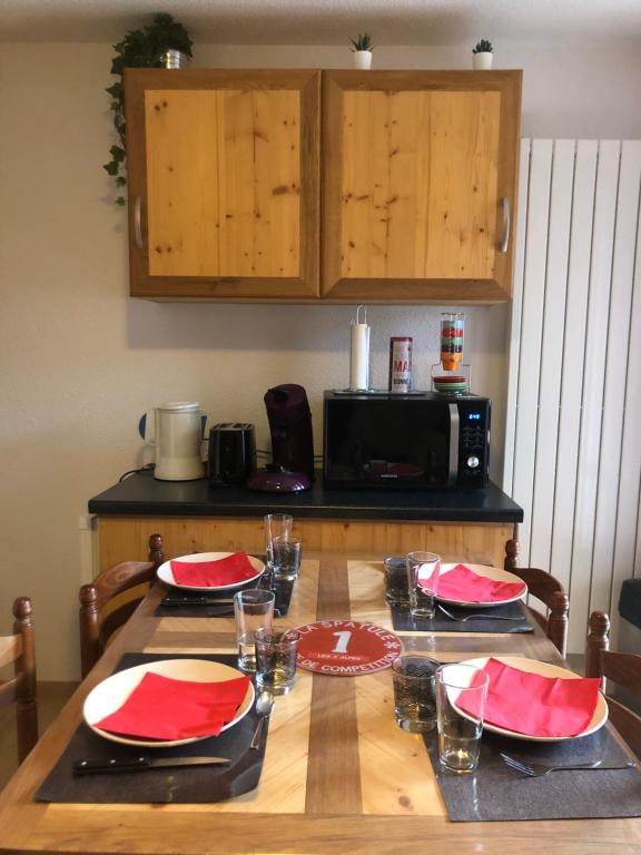 Petit appartement Labellise Les 2 Alpes residence Arc en Ciel telesiege Petite Aiguille appartement pied des pistes 8