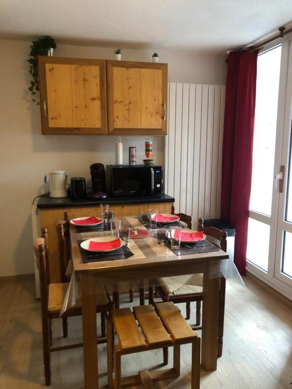 Petit appartement Labellise Les 2 Alpes residence Arc en Ciel telesiege Petite Aiguille appartement pied des pistes 9