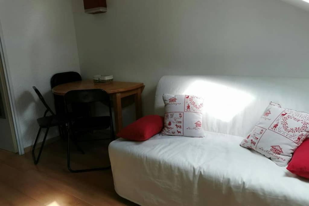 Petit studio mansarde 18 m2 avec navette gratuit aux pistes de ski appartement pied des pistes 6