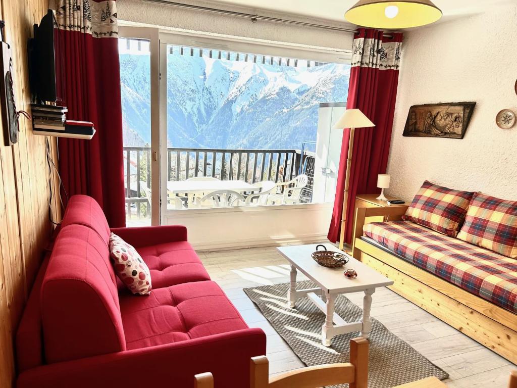 Pied de Piste a 20 M du telesiege Le Diable Menage Inclus Possible de louer 2 Apparts Vue Panoramique appartement pied des pistes 4