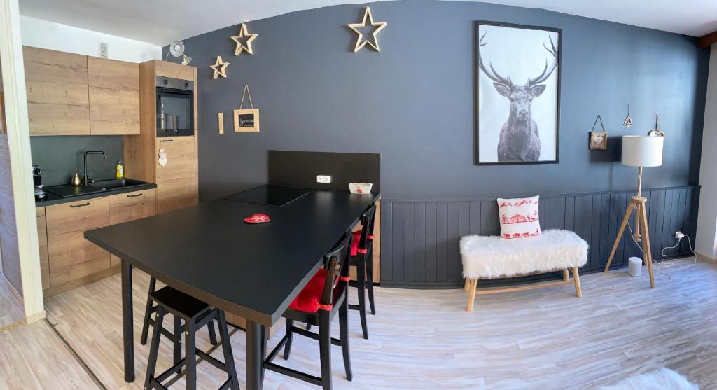 Praloup 1600 t3 sur piste 4p appartement pied des pistes 14