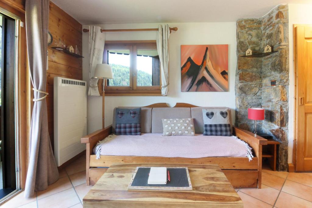Prarion ski in ski out and swimming pool appartement pied des pistes 9