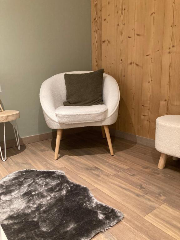 Renovated flat facing Mont Blanc appartement pied des pistes 4