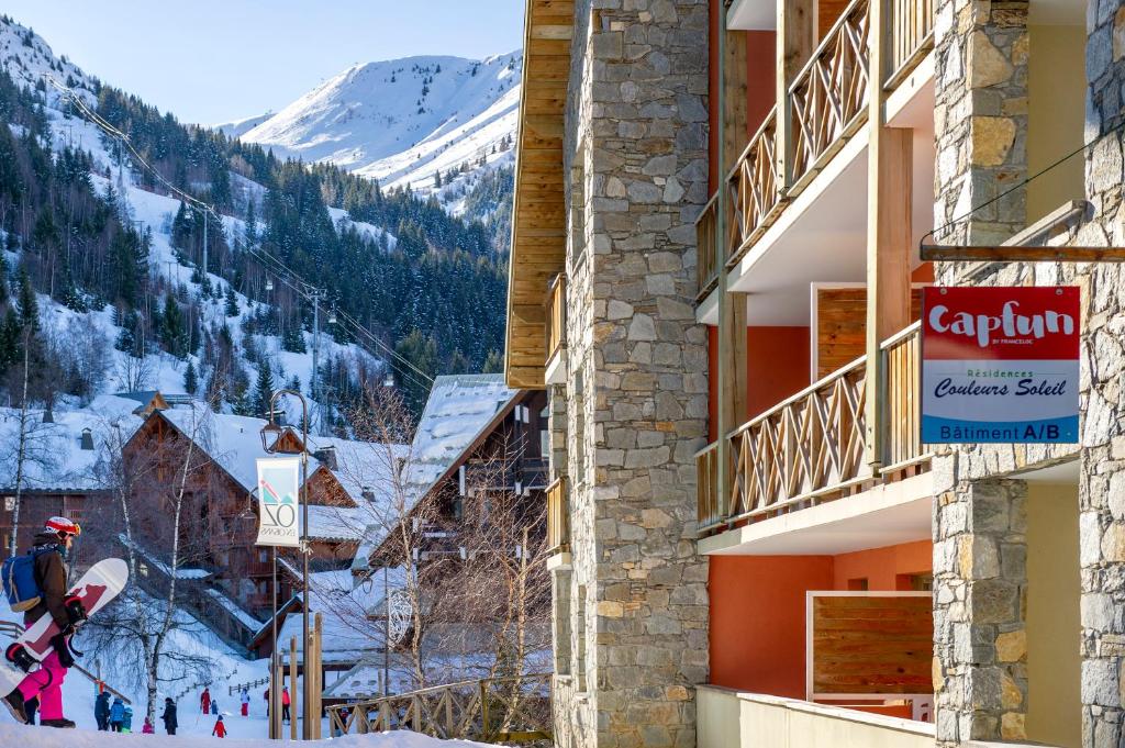 Residence Capfun Couleurs Soleil Oz en Oisans hotel pied des pistes 16
