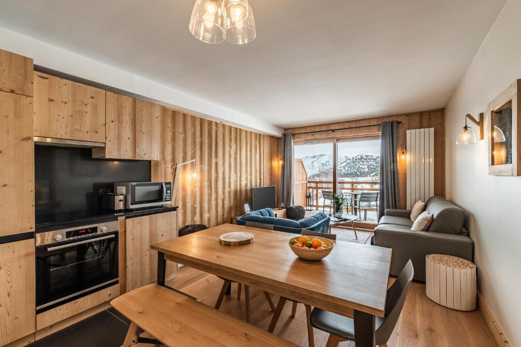 Residence Hameau de Clotaire Alpe dHuez by EMERALD STAY appartement pied des pistes 18