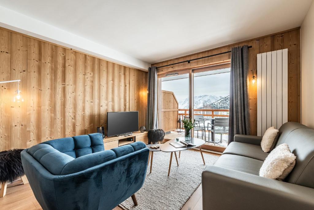 Residence Hameau de Clotaire Alpe dHuez by EMERALD STAY appartement pied des pistes 3