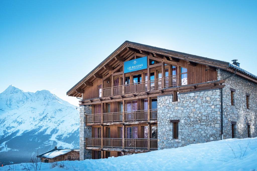 Residence Les Balcons de La Rosiere hotel pied des pistes 10