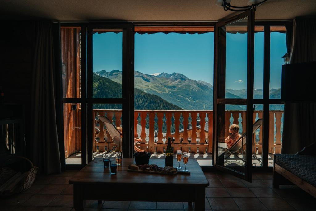 Residence Les Balcons de La Rosiere hotel pied des pistes 12