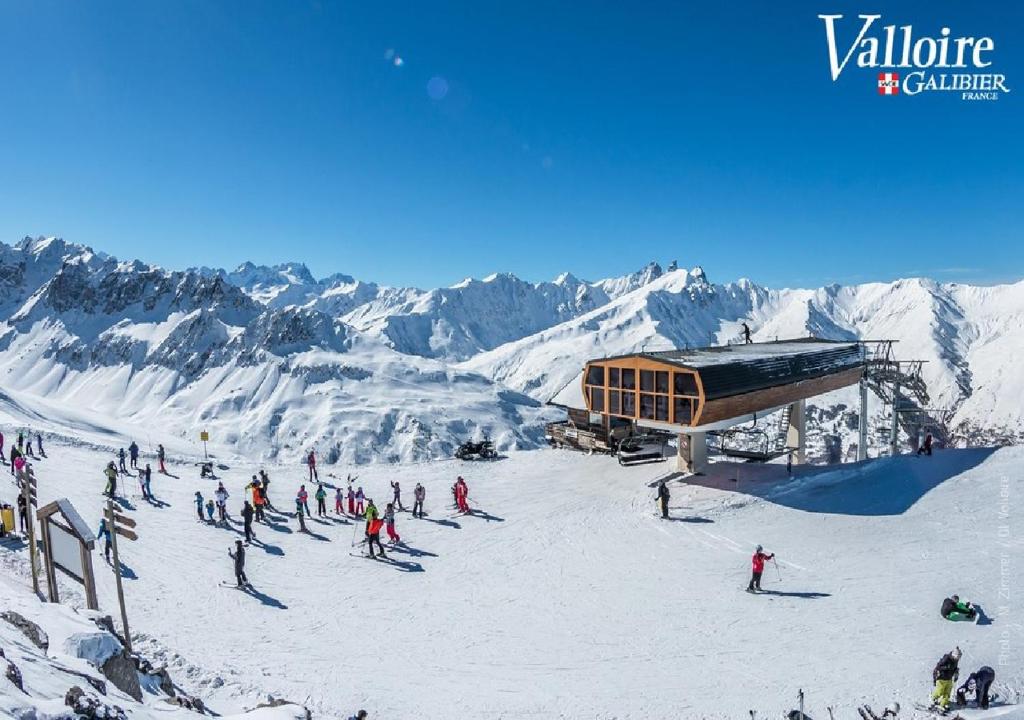 Residence les chalets du Galibier Piscine Sauna Hammam WIFI appartement pied des pistes 18
