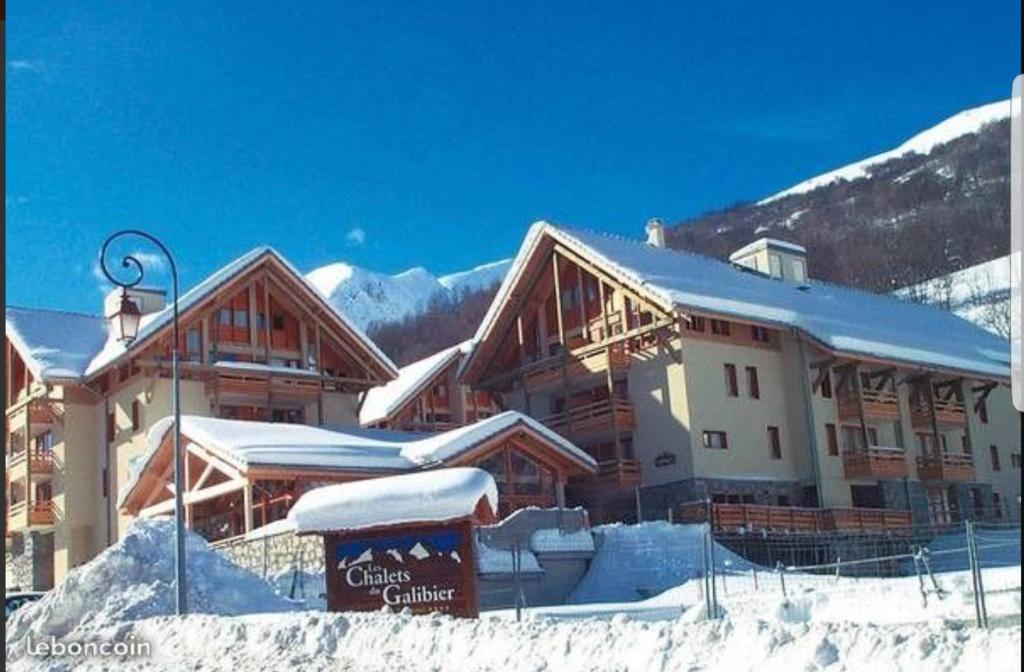 Residence les chalets du Galibier Piscine Sauna Hammam WIFI appartement pied des pistes 8