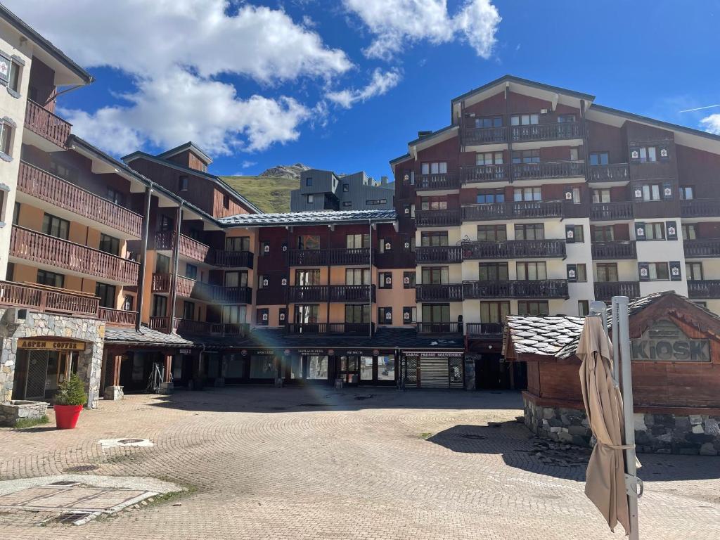 Rond point des pistes 21m pour 4 internet fibre smart TV appartement pied des pistes 12