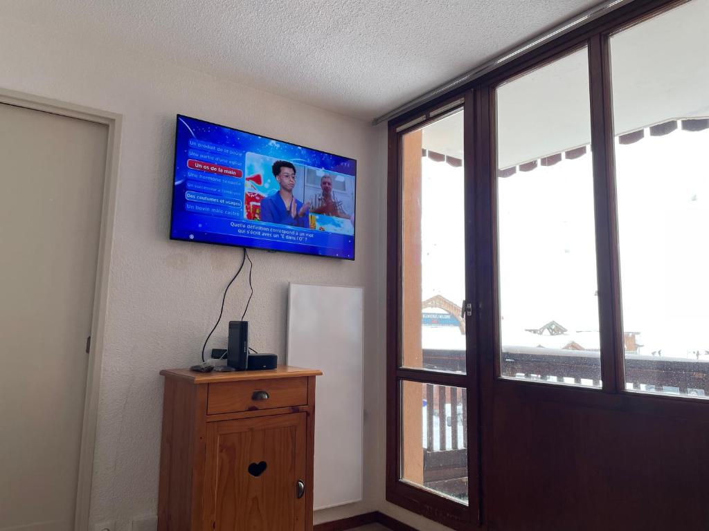 Rond point des pistes 21m pour 4 internet fibre smart TV appartement pied des pistes 13