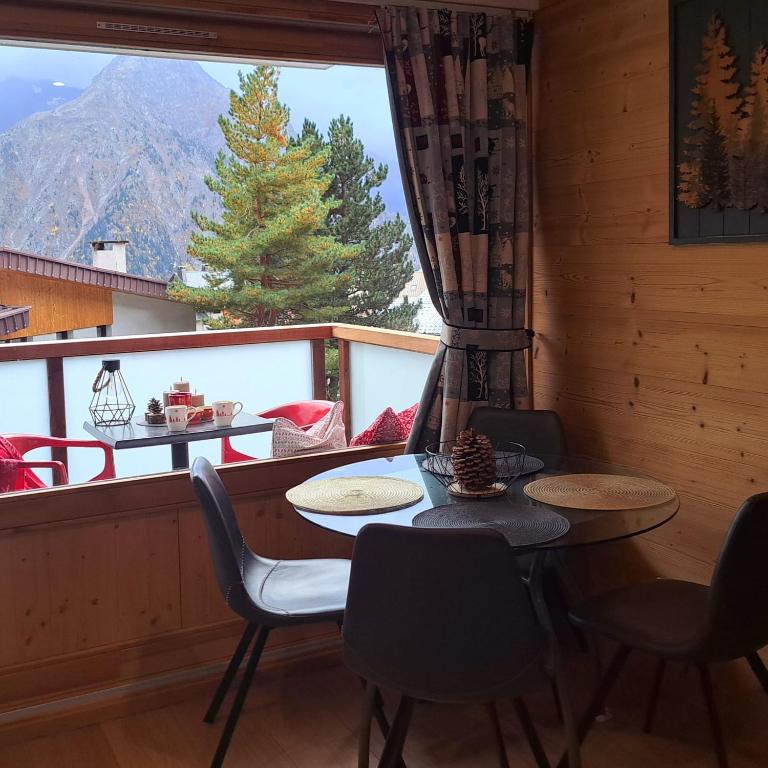 STUDIO 2 ALPES STYLE CHALET au PIED DE TELESIEGE DU DIABLE appartement pied des pistes 8