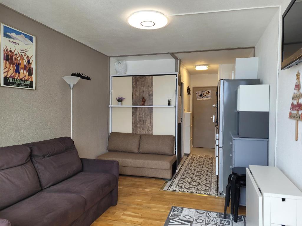 STUDIO plein sud Les Arolles Balcon de VILLARD DE LANS appartement pied des pistes 3