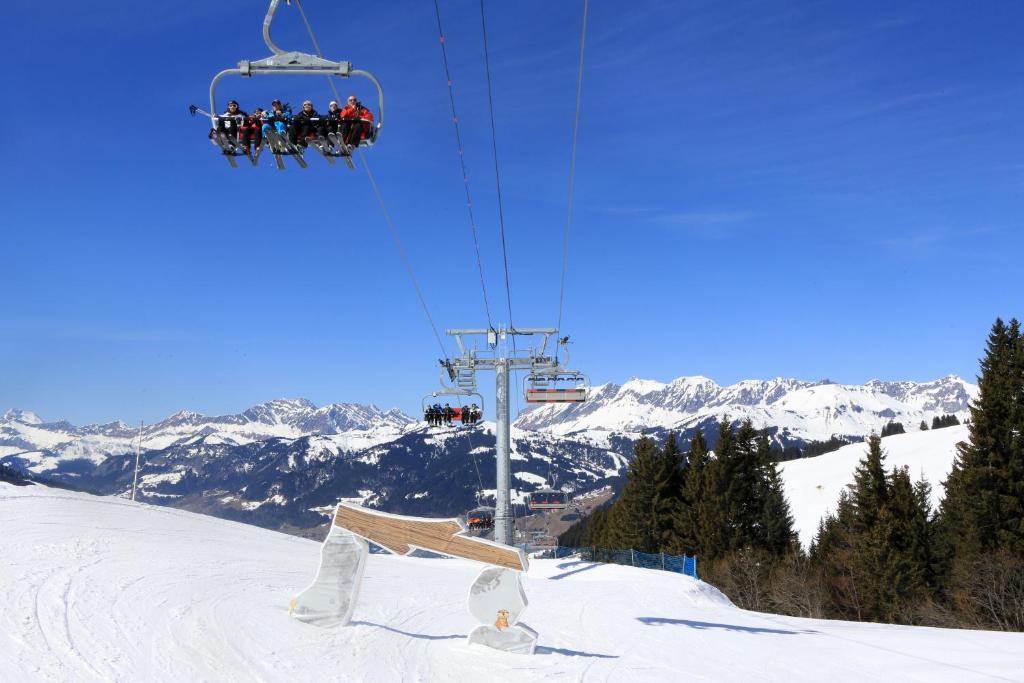 Saint Gervais apartment next to Bettex ski lift appartement pied des pistes 13