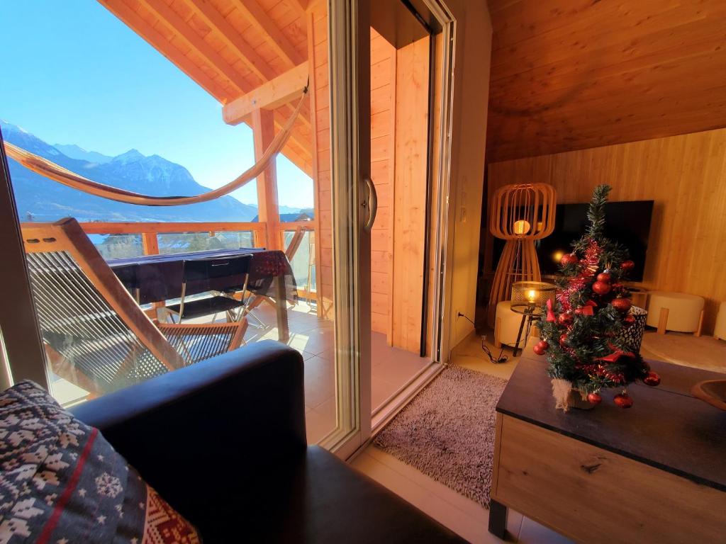 Serre Chevalier facon chalet luxe appartement pied des pistes 11