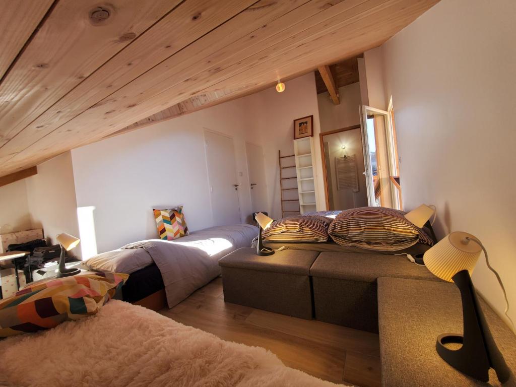 Serre Chevalier facon chalet luxe appartement pied des pistes 17