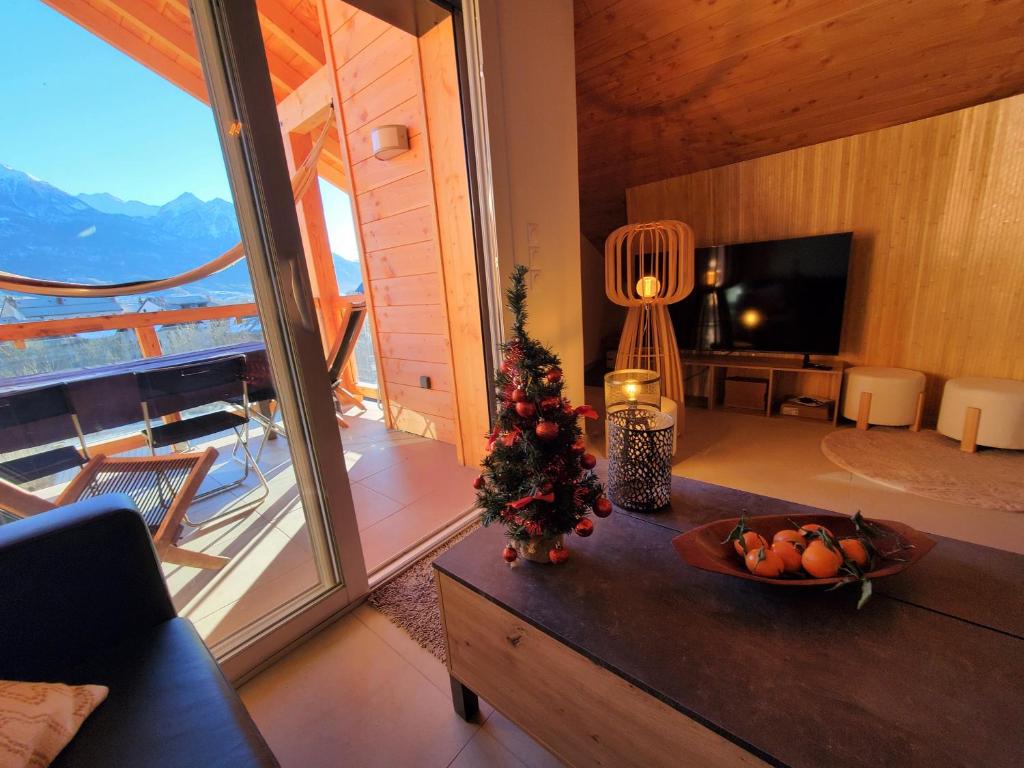Serre Chevalier facon chalet luxe appartement pied des pistes 4