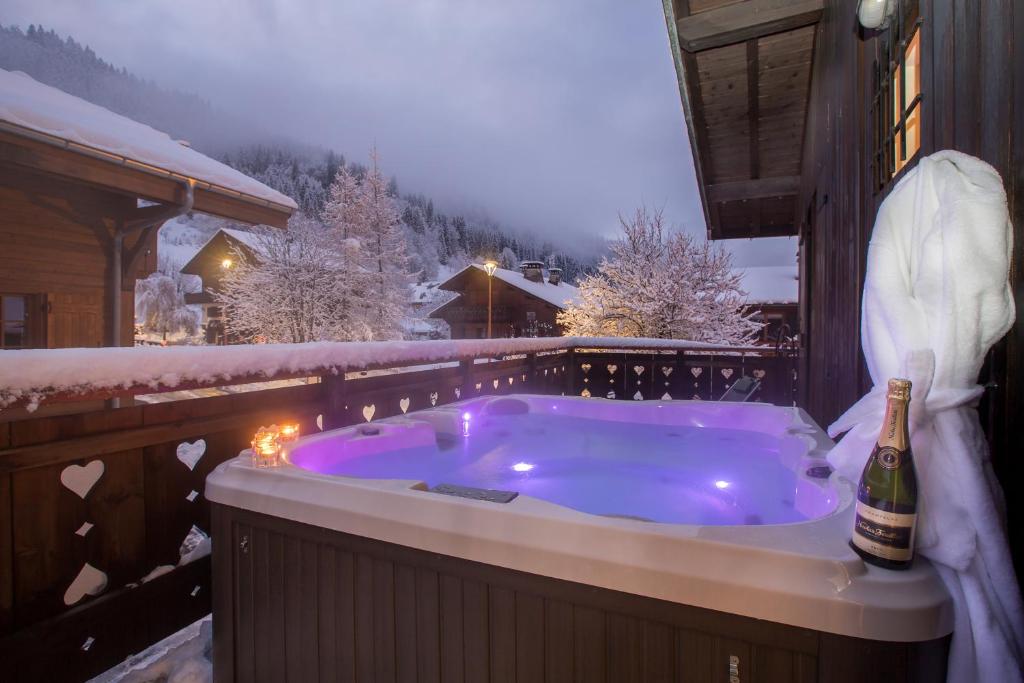 Simply Morzine Chalet Coeur de Morzine chalet pied des pistes