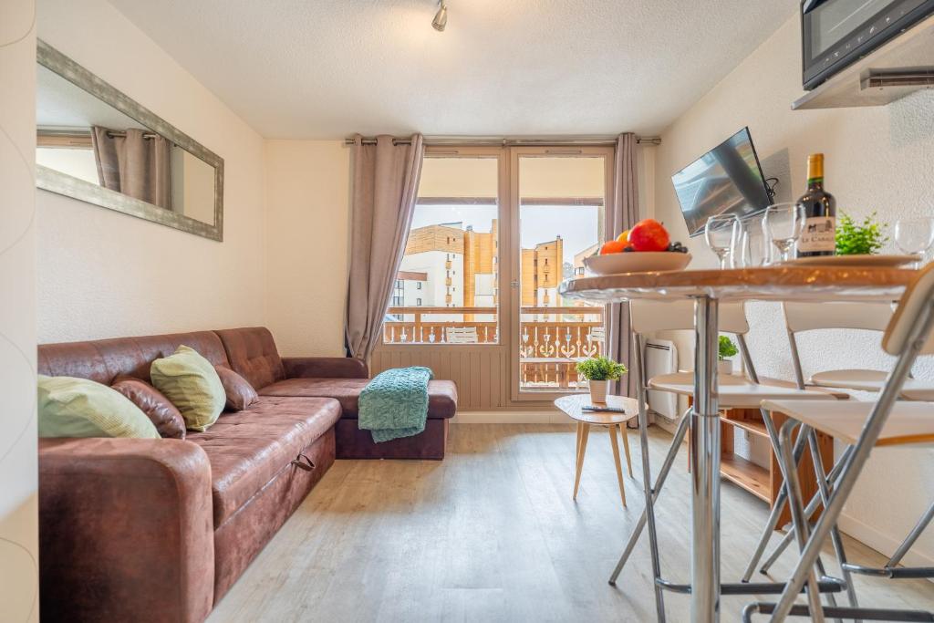 Ski In Out Heart of Val Thorens Beautiful View WiFi 108 appartement pied des pistes 11