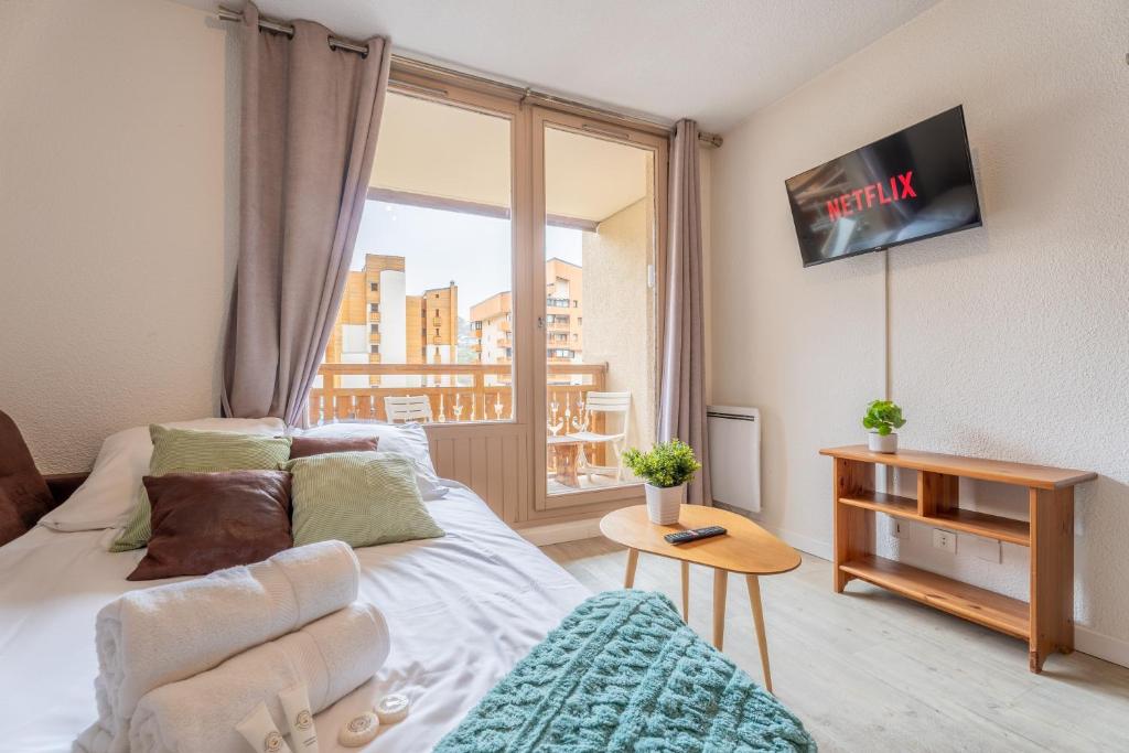 Ski In Out Heart of Val Thorens Beautiful View WiFi 108 appartement pied des pistes 17