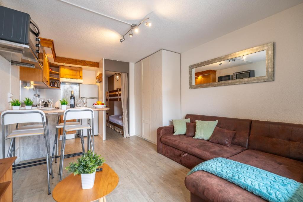 Ski In Out Heart of Val Thorens Beautiful View WiFi 108 appartement pied des pistes 6