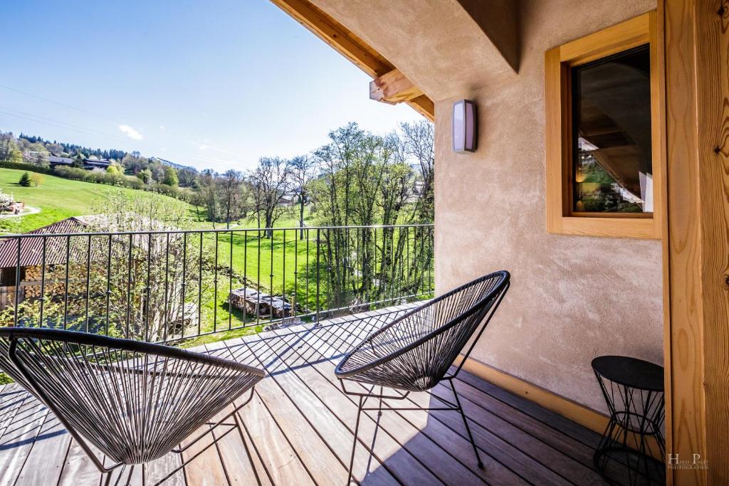 Ski in ski out Le Moulin charming duplex just 50 m from Princesse gondola Megeve appartement pied des pistes 19
