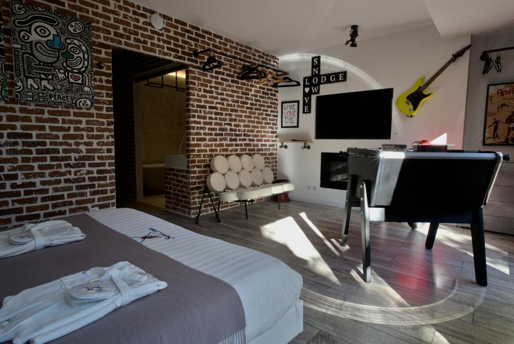 Snow Lodge Hotel Courchevel 1850 hotel pied des pistes 11