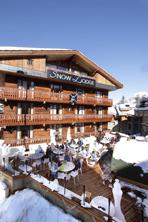 Snow Lodge Hotel Courchevel 1850 hotel pied des pistes 14
