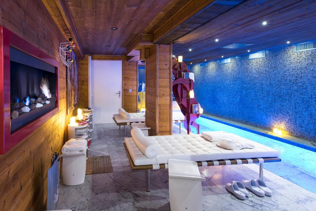 Snow Lodge Hotel Courchevel 1850 hotel pied des pistes 2