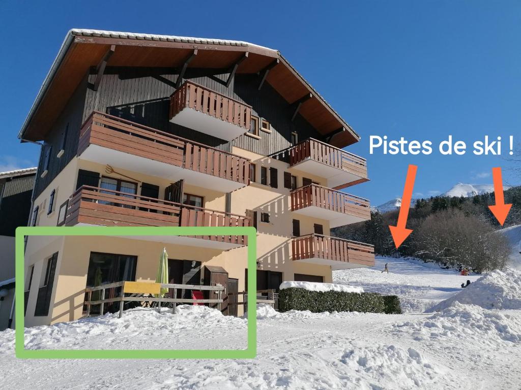 Spacieux T3 pied des pistes appartement pied des pistes