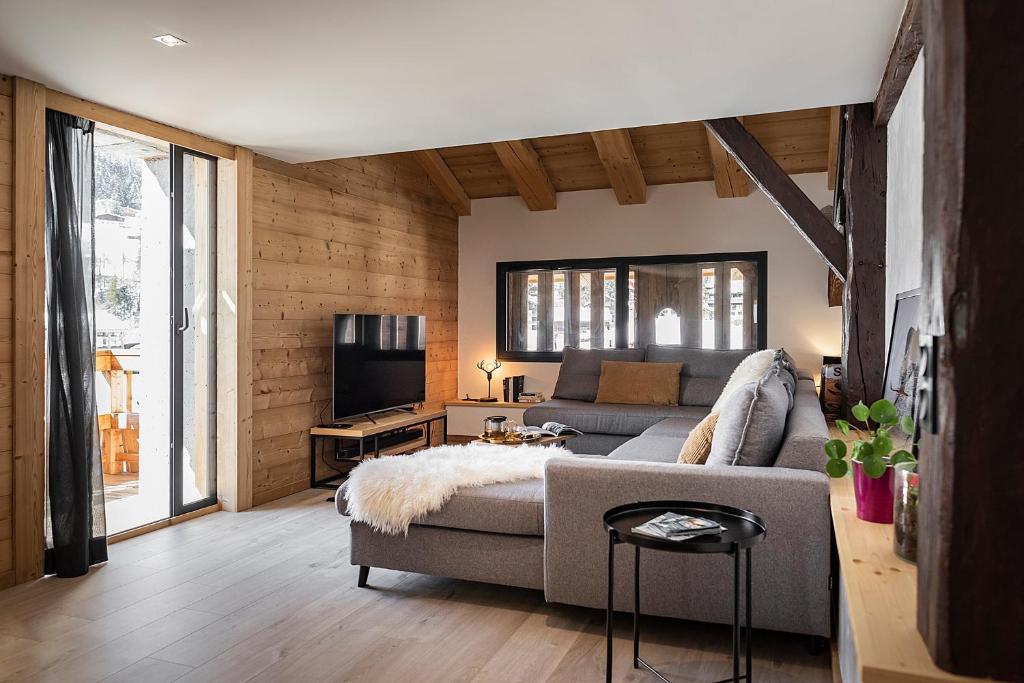 Spacieux duplex avec vue appartement pied des pistes 1