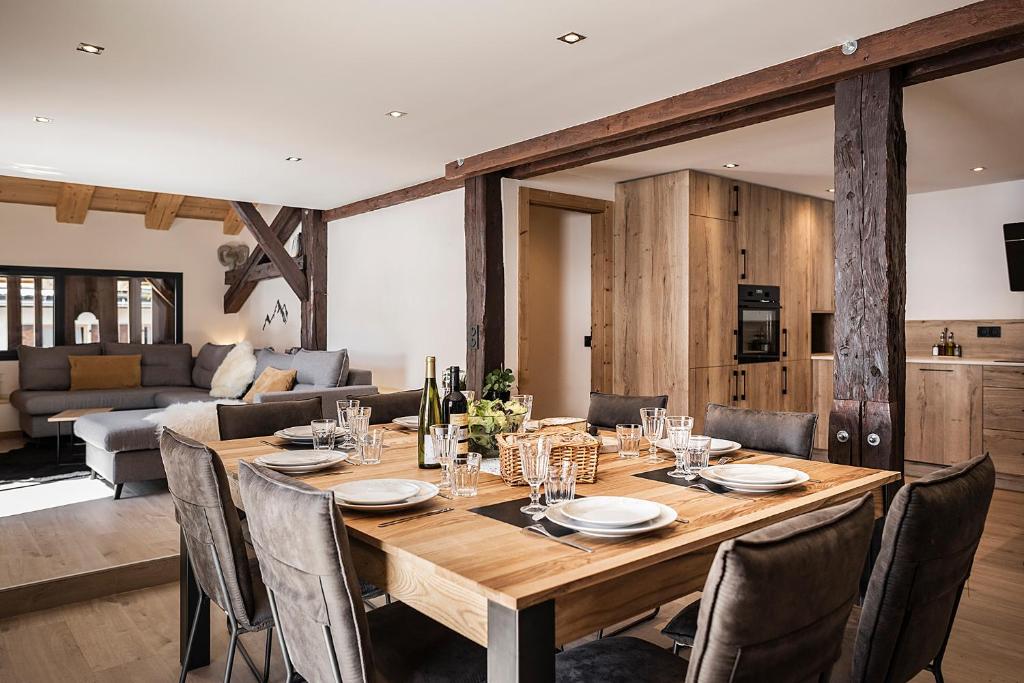 Spacieux duplex avec vue appartement pied des pistes 11