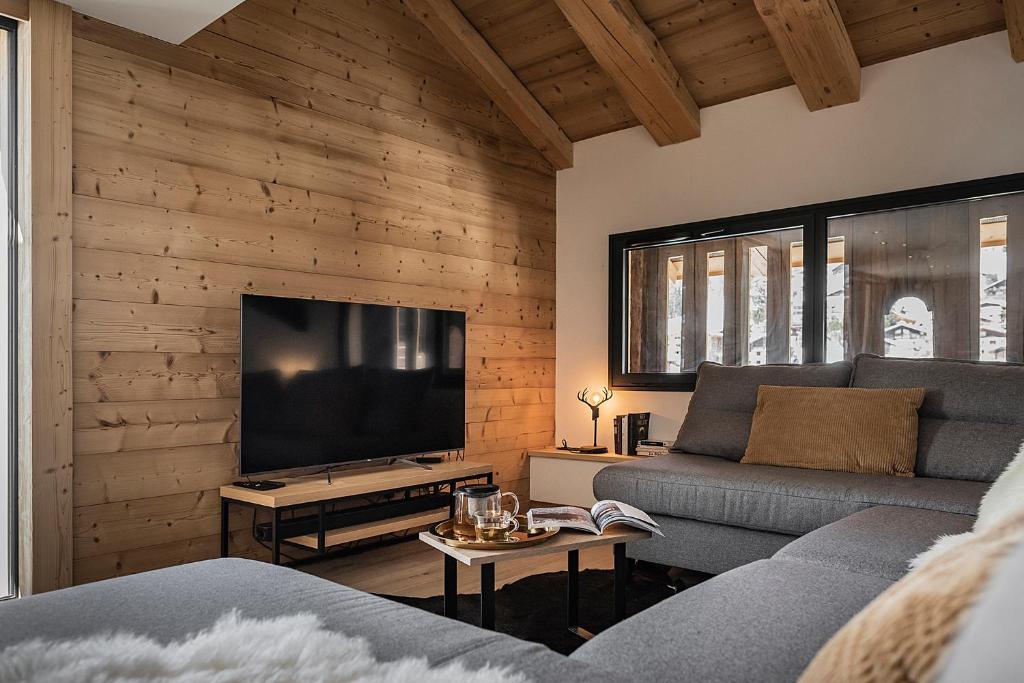 Spacieux duplex avec vue appartement pied des pistes 8