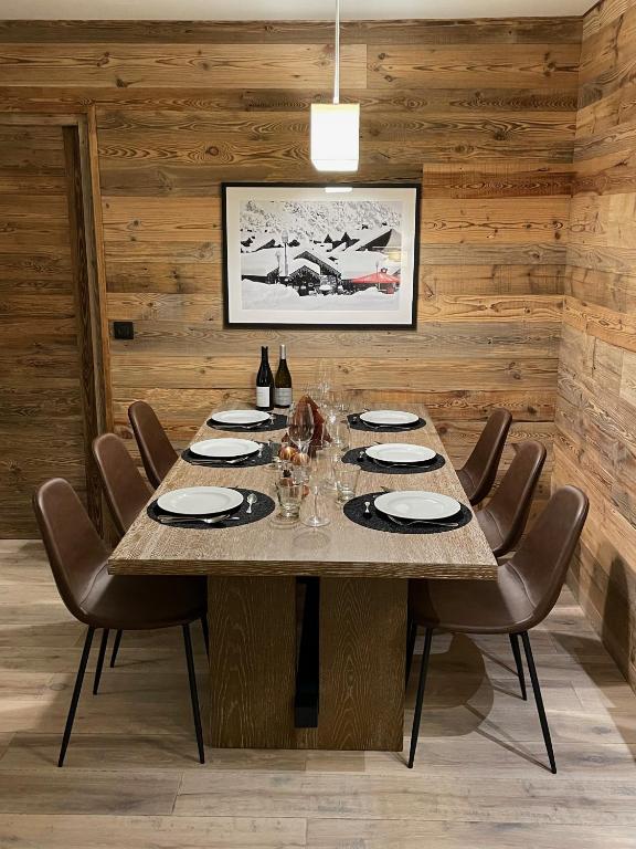 Spacious ski in ski out apartment 4 6 pax 161 Sources de Marie Arc 1950 appartement pied des pistes 11