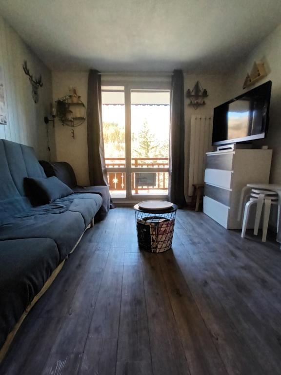 Studio 2 alpes pied piste petite aiguille menage inclus balcon parking appartement pied des pistes 14