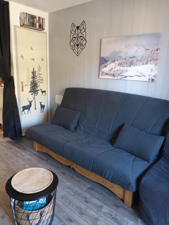 Studio 2 alpes pied piste petite aiguille menage inclus balcon parking appartement pied des pistes 9