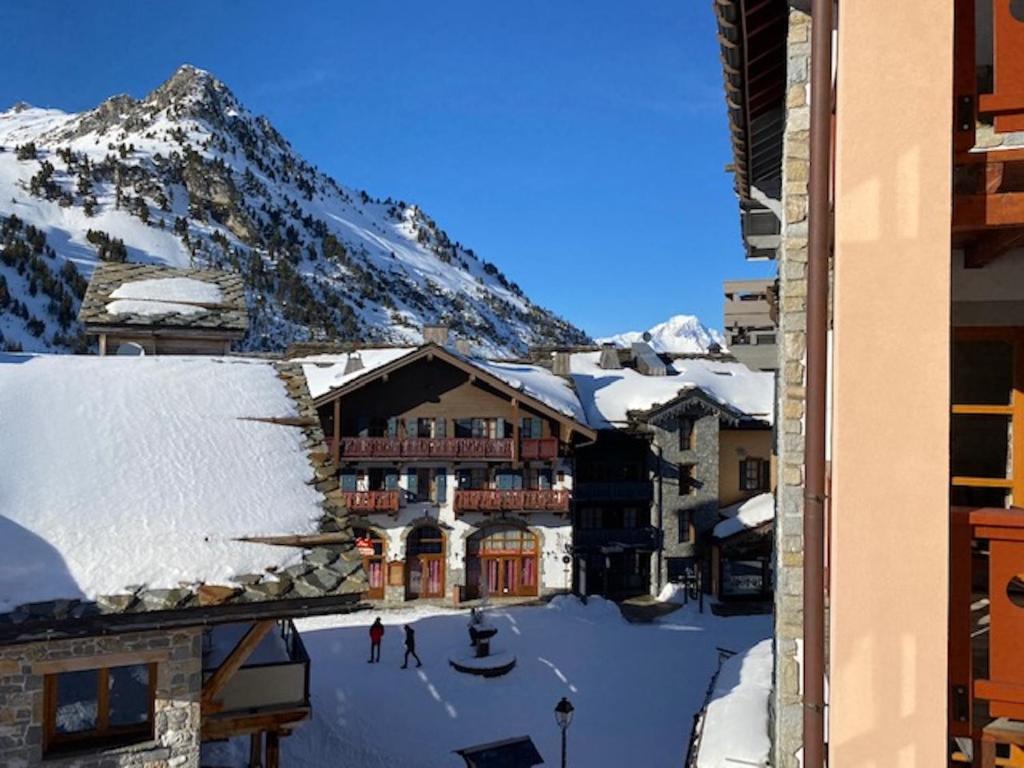 Studio 2 personnes Hameau du Glacier ARC 1950 Le Village appartement pied des pistes 10