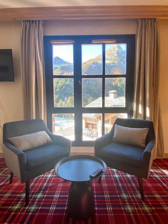 Studio 2 personnes Hameau du Glacier ARC 1950 Le Village appartement pied des pistes 15