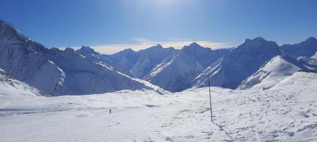 Studio Cabine 4 pers Les2Alpes 21m² appartement pied des pistes 17