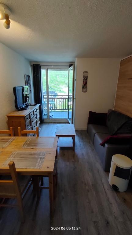 Studio Cabine 4 pers Les2Alpes 21m² appartement pied des pistes 6