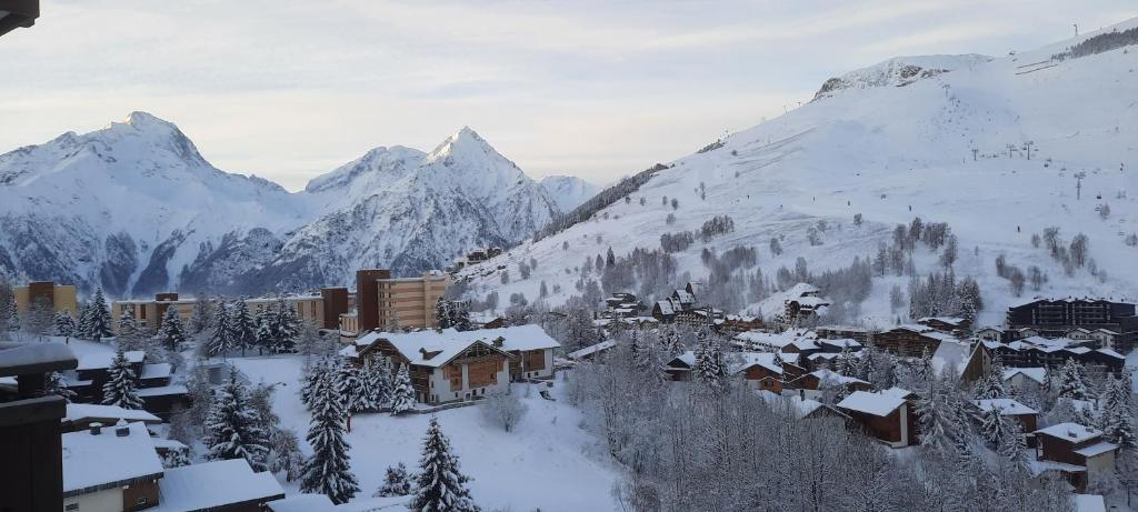 Studio Cabine 4 pers Les2Alpes 21m² appartement pied des pistes