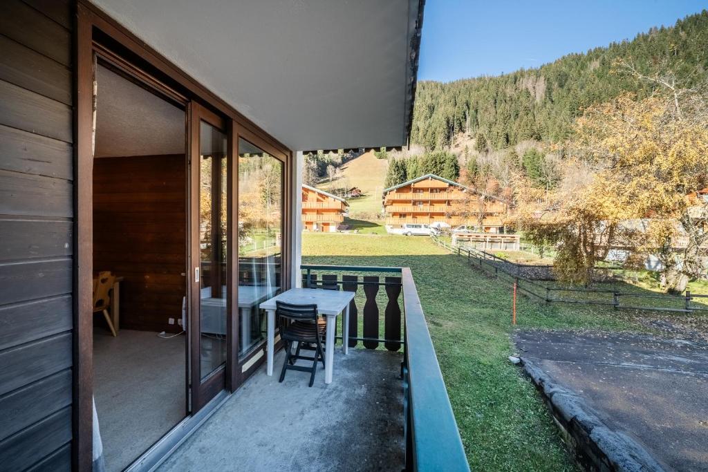 Studio Chatel Au pieds du Linga appartement pied des pistes 9