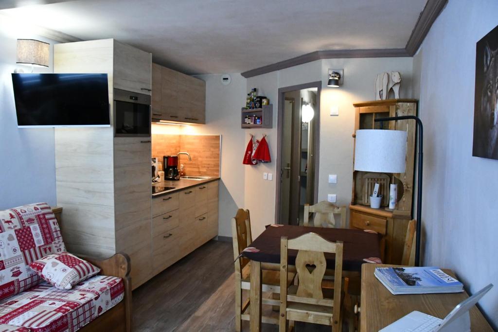 Studio La Plagne Aime 2000 Paquebot Des Neiges Vue Pistes appartement pied des pistes 3