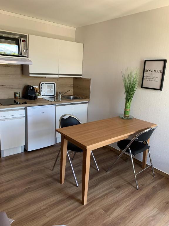 Studio Le Panoramic les Balcons dAix appartement pied des pistes 12