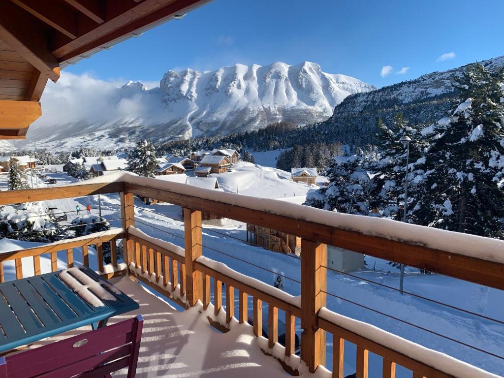 Studio Ptilou B36 24 pers. avec vue appartement pied des pistes 6