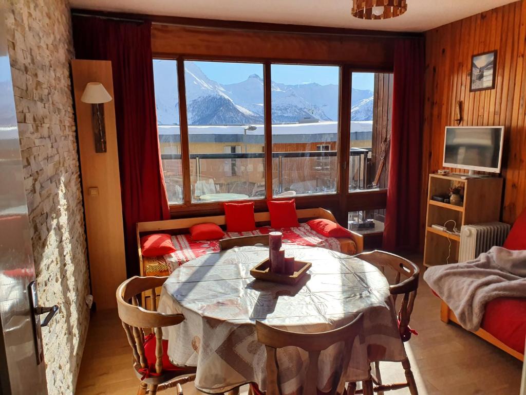 Studio Queyrelet 1 pied des pistes avec balcon vue 2 4 personnes appartement pied des pistes 3