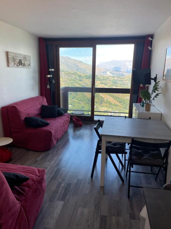 Studio au pied des pistes 4 pers Alpes Le Corbier appartement pied des pistes 1